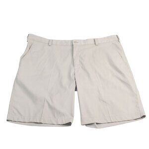 Nike Golf DRI-FIT Shorts Mens Sz 38 Stretch Standard Fit Beige Performance